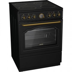 Gorenje GECS6B70CLB Κουζίνα 71lt με Κεραμικές Εστίες Π60εκ. Μαύρη